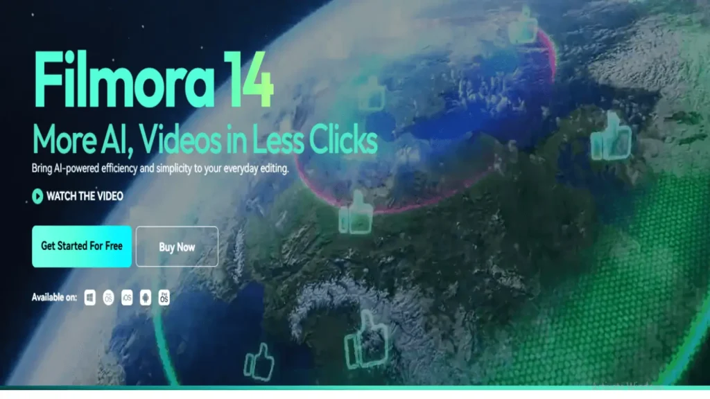 Best 28 Apps Like Remini — Photo Enhancer in 2025 25 Ffilmora app home page screenshot