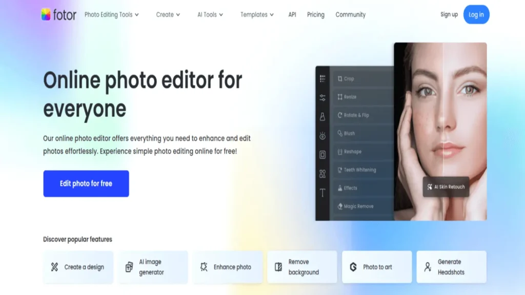 Best 28 Apps Like Remini — Photo Enhancer in 2025 4 Fotor online photo editor, before and after preview