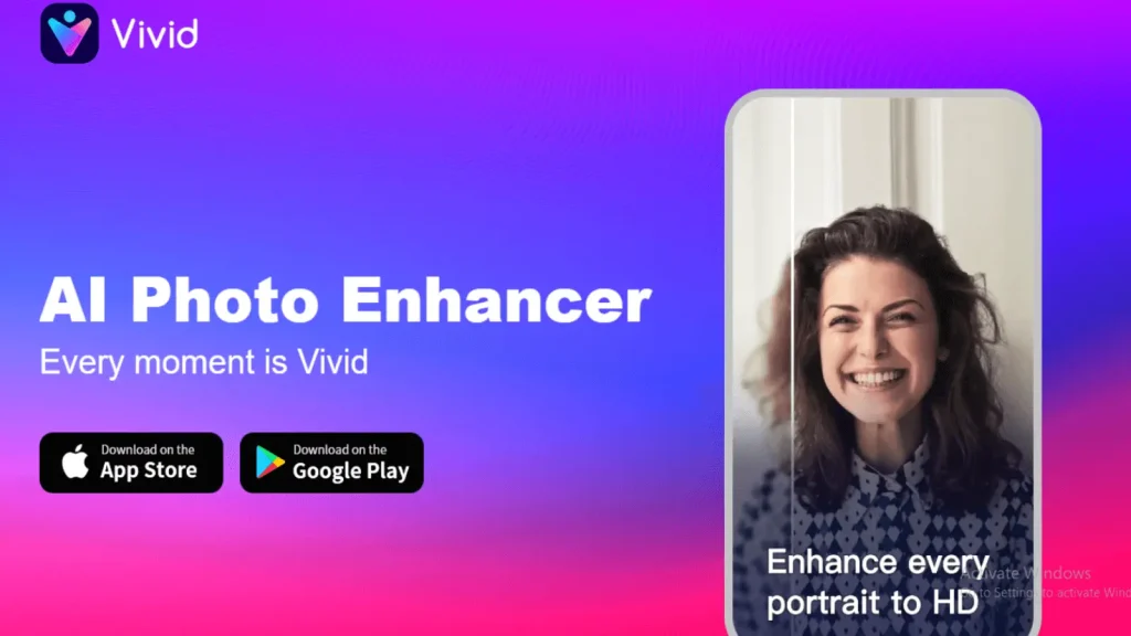 Best 28 Apps Like Remini — Photo Enhancer in 2025 19 Vivid AI photo enhancer, before and after preview